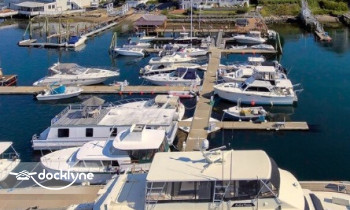 Badgers Island Marina boat rental operation on Kittery, ME 2