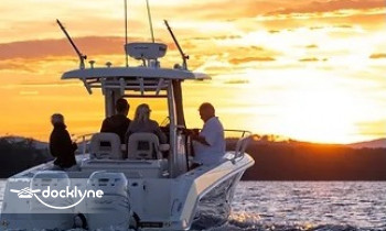 Lake Winnipesaukee Adventures boat rental operation on , NH 1