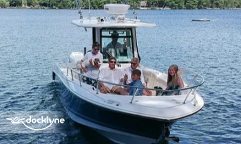 Lake Winnipesaukee Adventures boat rental operation on , NH 7