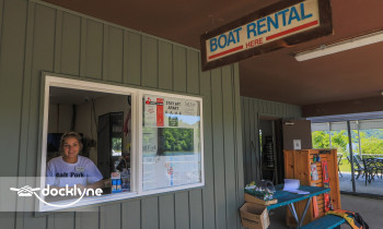 Sugartree Marina boat rental operation on Lore City, OH 6
