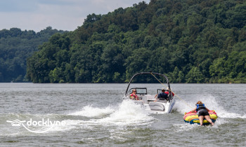 Sugartree Marina boat rental operation on Lore City, OH 8