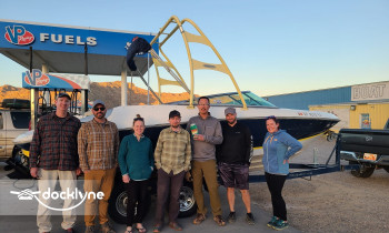 Skylite Boat Rentals boat rental operation on Big Water, UT 1