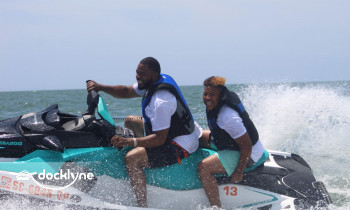 Island Water Adventures boat rental operation on Little River, SC 2