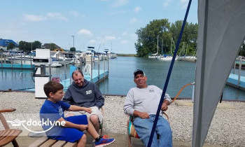 Lakevue Marina boat rental operation on Lakeside Marblehead, OH 6