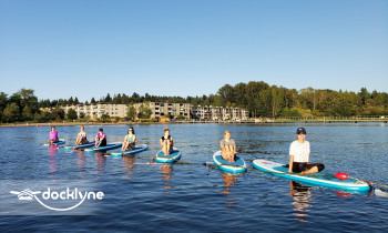 Northwest Paddle Surfers at Hyatt Regency boat rental operation on Renton, WA 4