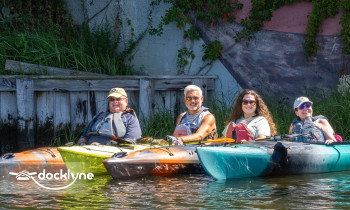 JK Kayak & SUP boat rental operation on Cold Spring Harbor, CT 2