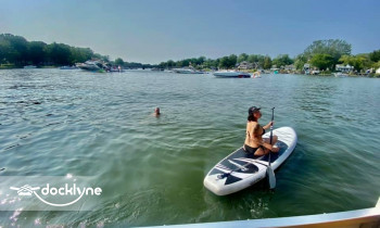 MI Party Boat boat rental operation on Grand Haven, MI 2