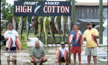 High Cotton Charters boat rental operation on Orange Beach, AL 1