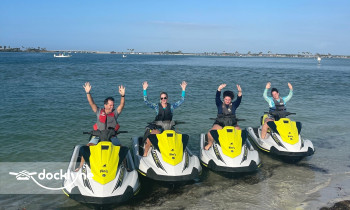 Fin's Jet Ski Tours and Pontoon Boat Cruises boat rental operation on Palm Harbor, FL 1