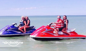 Fin's Jet Ski Tours and Pontoon Boat Cruises boat rental operation on Palm Harbor, FL 3