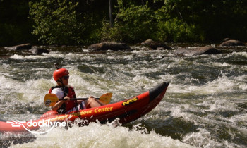 Sacandaga Outdoor Center boat rental operation on Hadley, NY 1