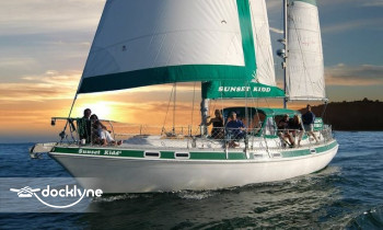 Sunset KIdd Sailing Charters boat rental operation on Santa Barbara, CA 1