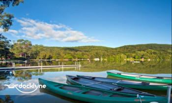 Lake Morey Resort boat rental operation on Fairlee, VT 2