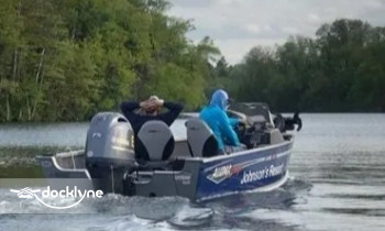 Johnson's Resort boat rental operation on , WI 2