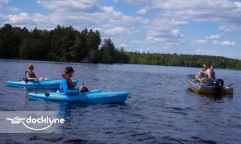 Musky Joe's Twin Pines Resort boat rental operation on , WI 1