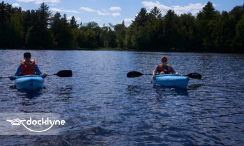 Musky Joe's Twin Pines Resort boat rental operation on , WI 2