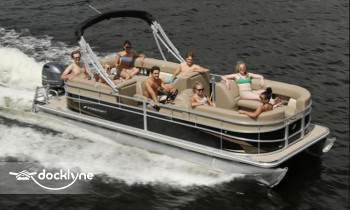 Northwoods Pontoon Rentals boat rental operation on Boulder Junction, WI 7