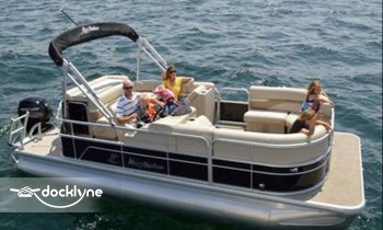 Northwoods Pontoon Rentals boat rental operation on Boulder Junction, WI 8