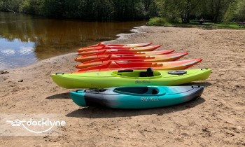 Northward Peddle and Paddle boat rental operation on Stevens Point, WI 1