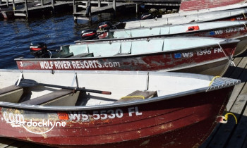 Wolf River Resorts boat rental operation on Winneconne, WI 1