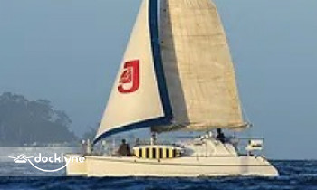Santa Cruz Catamaran boat rental operation on Santa Cruz, CA 1