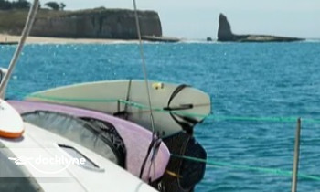 Santa Cruz Catamaran boat rental operation on Santa Cruz, CA 3