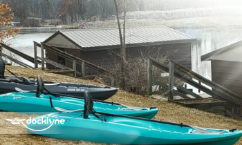 My Last Resort boat rental operation on Mikana, WI 1