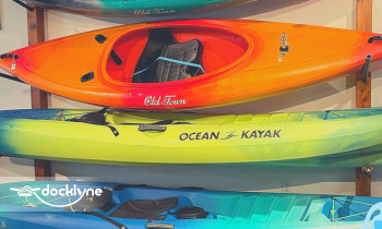 Crystal Lake Adventure Sports boat rental operation on Frankfort, MI 2