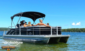 Crystal Lake Adventure Sports boat rental operation on Frankfort, MI 3