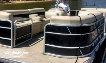 Clear Sky Pontoon Rentals boat rental operation on Six Mile, SC 2