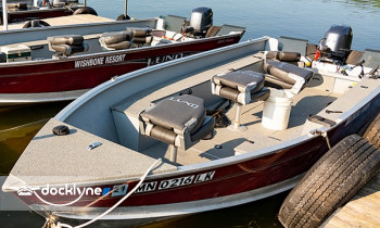Wishbone Resort boat rental operation on Cass Lake, MN 3