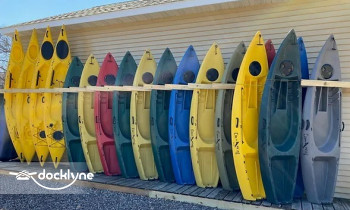 Crow Wing Kayaks boat rental operation on Crosslake, MN 2