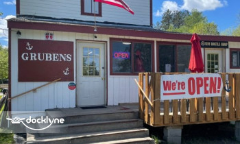 Gruben's Marina boat rental operation on Tower, MN 1