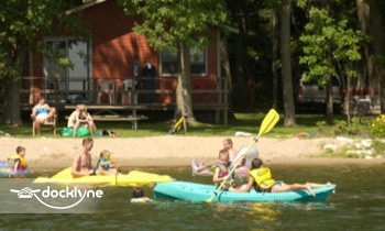 Brindley's Harbor Resort boat rental operation on Walker, MN 4