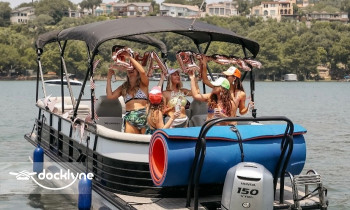 Nauti Boat Charters boat rental operation on Austin, TX 4