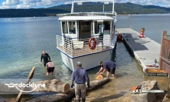 McCall Lake Cruises boat rental operation on McCall, ID 4