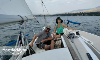 Go Sail Flathead Lake, MT boat rental operation on Dayton, MT 3