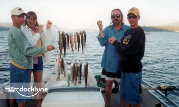 Big Bear Charter Fishing boat rental operation on Big Bear Lake, CA 1