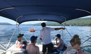 Bolton Boat Tours and Water Sports boat rental operation on Diamond Point, NY 2