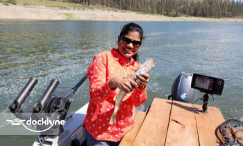 Lake Roosevelt Fishing Charters boat rental operation on Hunters, WA 4