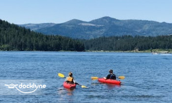 Kayak Coeur d'Alene boat rental operation on Coeur d'Alene, ID 2
