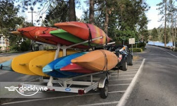 Kayak Coeur d'Alene boat rental operation on Coeur d'Alene, ID 1