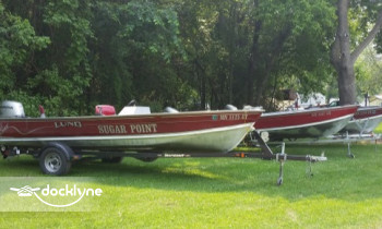 Sugar Point Resort boat rental operation on Federal Dam, MN 4