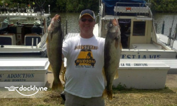 Fishin Addiction boat rental operation on Ashtabula, OH 1