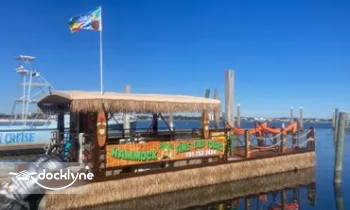 Hammock Time Tiki Tour boat rental operation on Orange Beach, AL 3