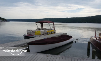 OnKeuka boat rental operation on Hammondsport, NY 2