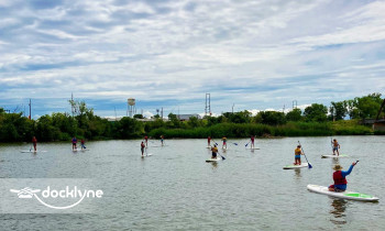 Waco Paddle Company boat rental operation on Waco, TX 4