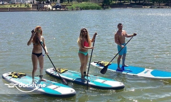 Pura Vida Paddle Lake Rentals boat rental operation on Waco, TX 3