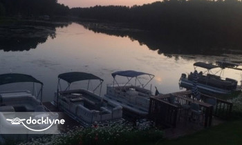 McCrackInn Pontoon And Cabin Rentals boat rental operation on Cameron, WI 2