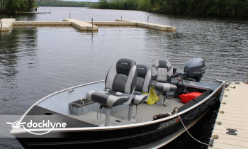 Dun Rovin Resort boat rental operation on , WI 2